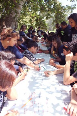 Campers participate in a variety of activities. 